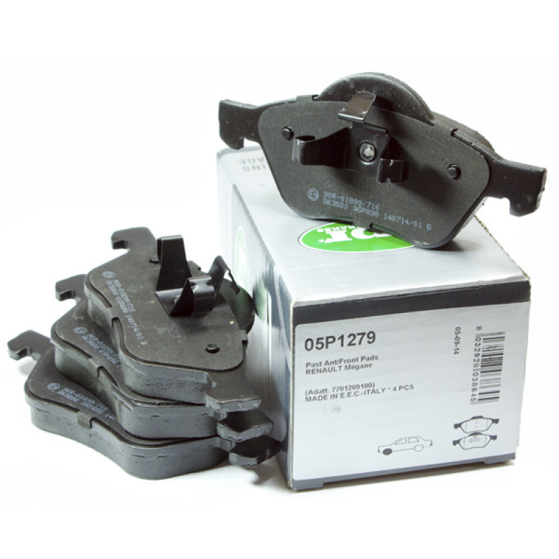 Колодки гальмівні передні Renault Megane II 1.5 - 1.6 - 2.0 (після 18.10.2005). LPR Італія 05P898