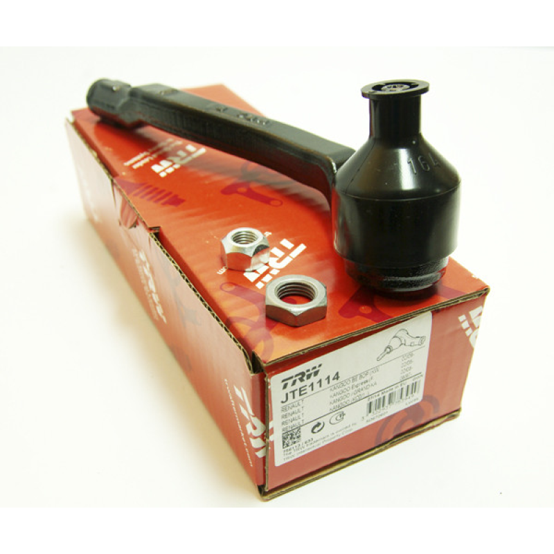 Наконечник кермової тяги (правий) Renault Kangoo II (Рено Кангу 2). TRW Німеччина — JTE1114