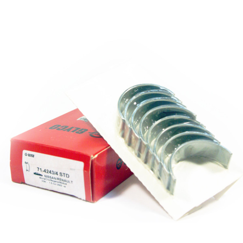 Вкладки шатунні Renault Kangoo 1.5 Dci (K9K). Glyco Германия - 71-4243/4 STD (стандарт)