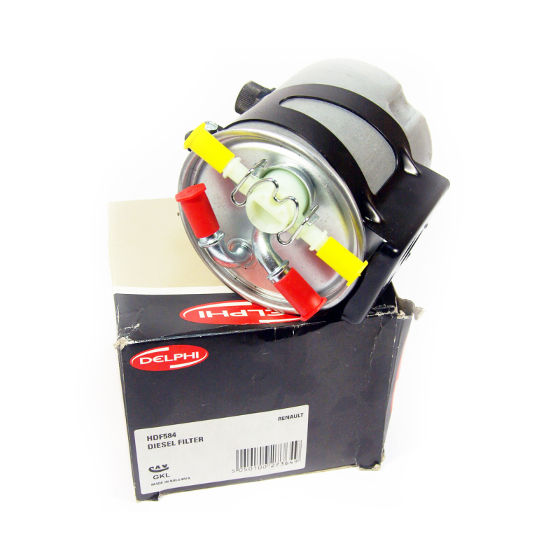Фільтр паливний Renault Megane II (Рено Меган 2) 2005- 1.5Dci (K9K). Delphi США — HDF584