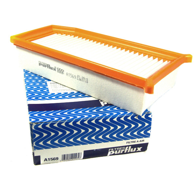 Фільтр повітряний Renault Logan II / Sandero II 2012- 0.9TCe, 1.0 SCe, 1.5Dci Purflux A1569 Air Filter