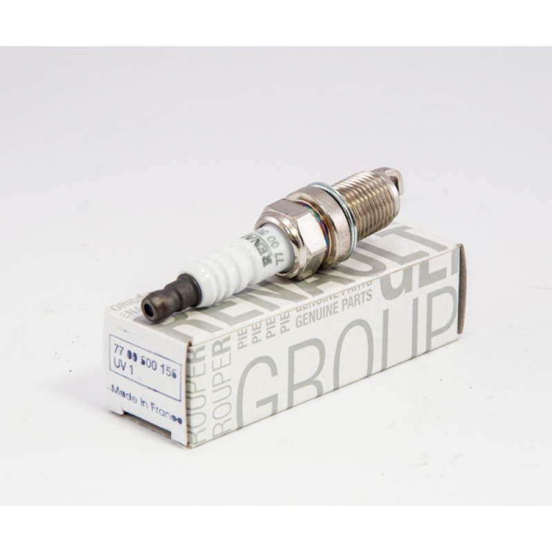 Свічка запалювання (одноконтактна) Renault Megane II (Рено Меган 2) — 1.4i, -1.6i, -2.0i Оригінал — 7700500155