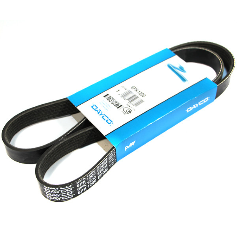 Ремінь навісного обладнання Renault Kangoo I — 1.5 Dci (K9K). Виробник Dayco Італія 6PK1200