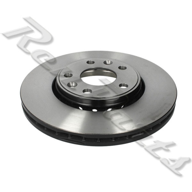 Диск гальмівний (передній) вентильований Renault Scenic III (Grand Scenic 3) TRW Німеччина DF6184