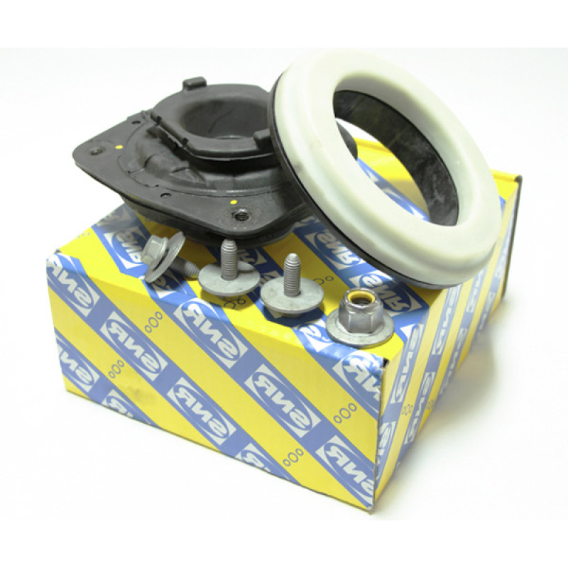 Опорна подушка переднього амортизатора (права) + підшипник Renault Koleos (Рено Колеос) SNR Франція