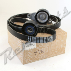 Комплект ременя генератора (кондиціонера) Renault Dokker / Lodgy 1.6 Mpi (K7M) Оригінал Renault -117206746R