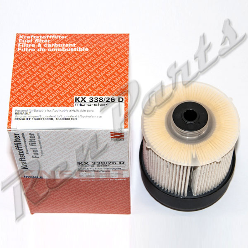 Renault Dokker / Lodgy 2012- 1.5 Dci (K9K) фільтр палива Knecht KX338/26D Австрія