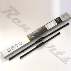 Щітки (двірники) безкаркасні 600/425 мм (комплект 2шт, кріплення гачок) Renault Kadjar - 288901965R Оригінал