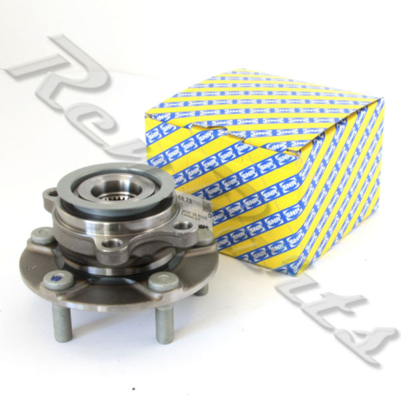 Підшипник маточини передній лівий / правий Renault Koleos -5.2 i,2.0 dci - R168.73 SNR Франція