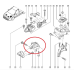 Опора двигуная нижня Renault Laguna III 08- 2.0 Dci (M9R)+ 2.0i (F4R) 2704032 Sasic Франція