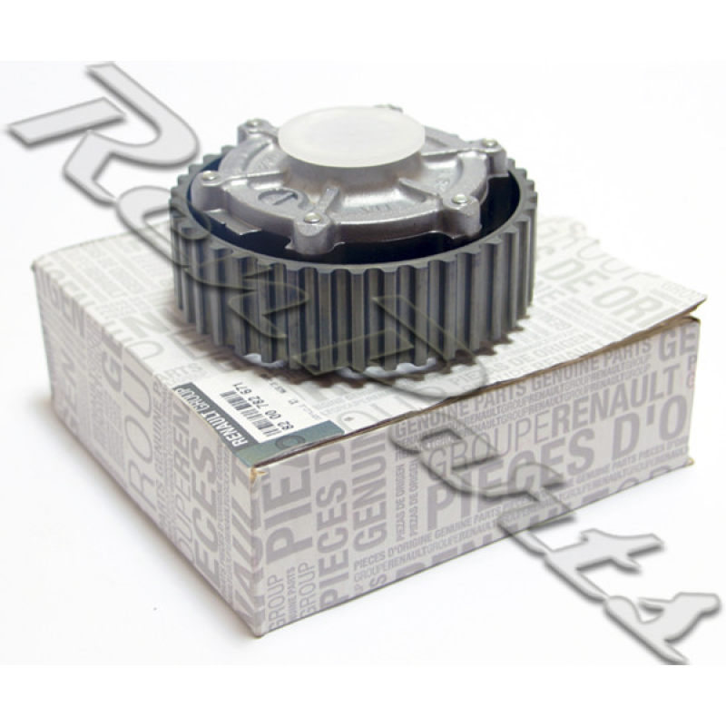 Шестерня розподільчого валу з фазорегулятором Renault Scenic II 2.0 16 V (F4R). Оригінал Renault — 7700108671