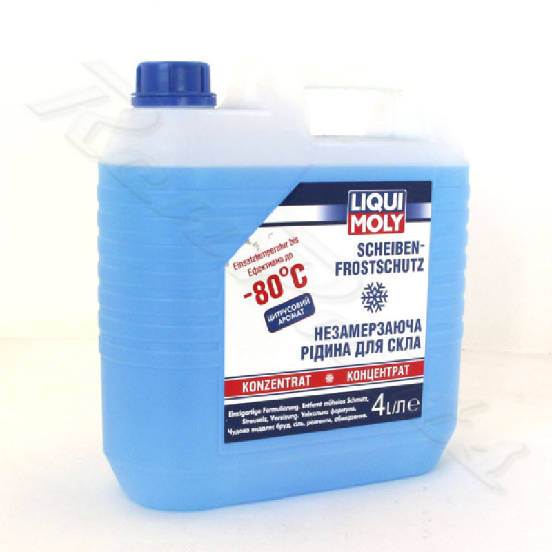 Омивач скла зимовий 4 л, концентрат -80С LIQUI MOLY 8839 LM Німеччина Омивач скла зимовий 4 л, концентрат -80С LIQUI MOLY 8839 LM Німеччина