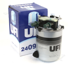 Фільтр паливний Nissan Qashqai J11 — 1.5dci+1.6dci — 24.095.01 UFI Італія