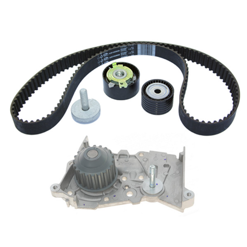 Комплект НДР 130C131R + помпа 210100753R Rnault Scenic II 1.6 16V (K4M). Оригінал 119A00397R