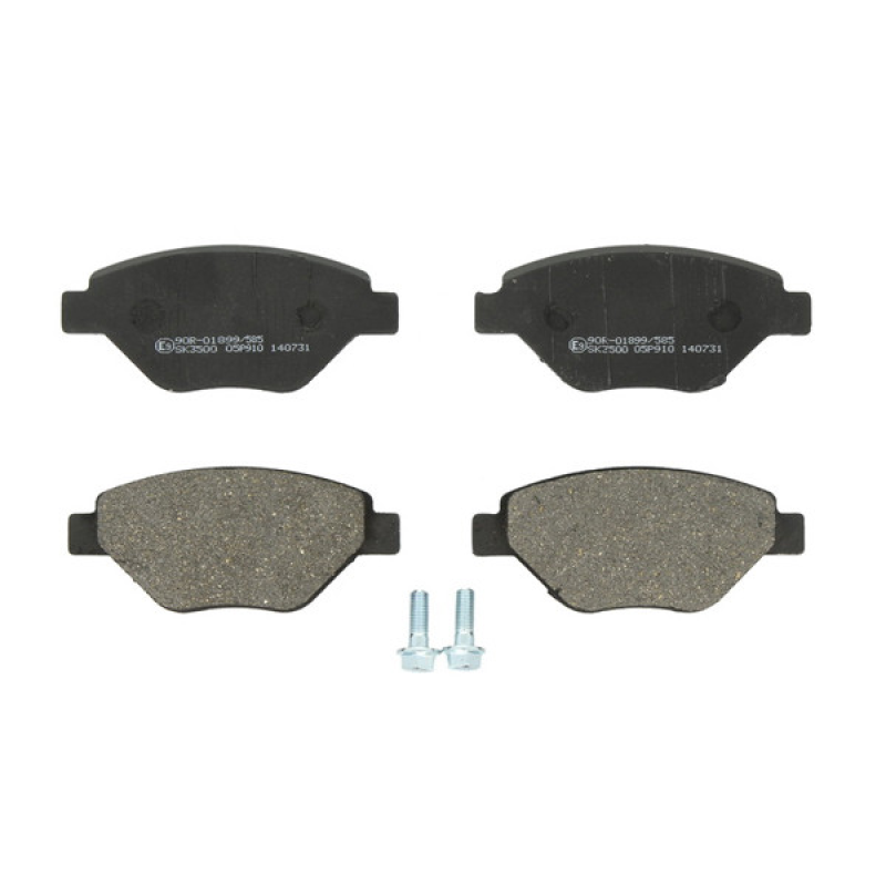 Диск гальмівний (передній) вентильований Renault Megane II (Рено Меган 2) — 1.4i 16V (K4J). LPR Італія 05P910