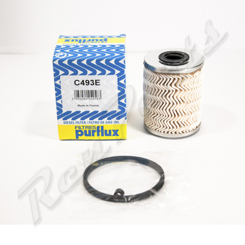 Renault Scenic II 2003- 1.9Dci F9Q фільтр палива (вставка 93 мм) C493E Purflux Франція