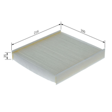 Фільтр салону Renault Captur 2013- WIX WP2110 Польща