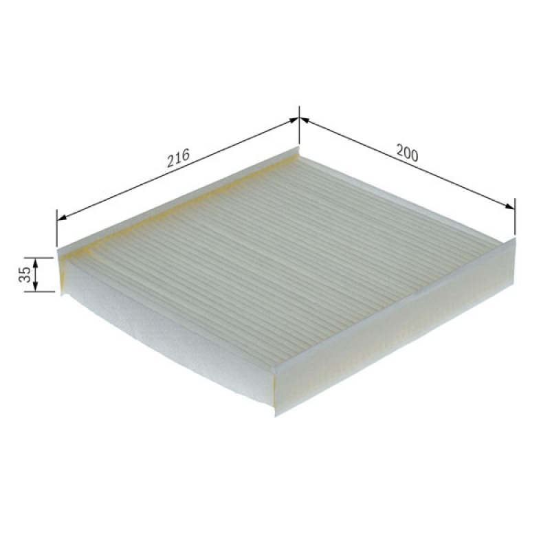 Фільтр салону Renault Captur 2013- WIX WP2110 Польща