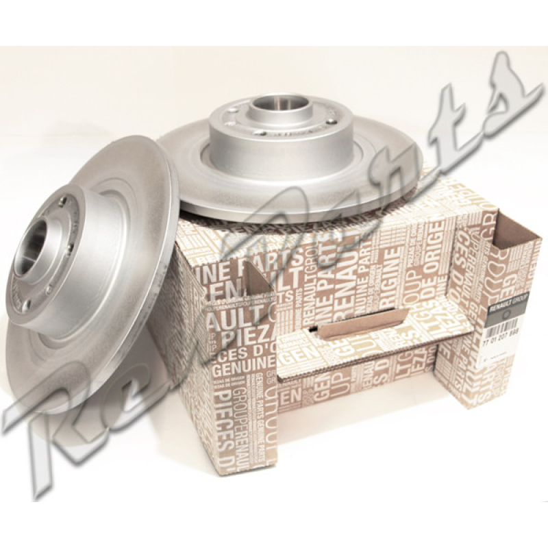 Диск гальмівний (задній) з підшипником Renault Megane II (Рено Меган 2) — УНІВЕРСАЛ!!! Оригінал Renault