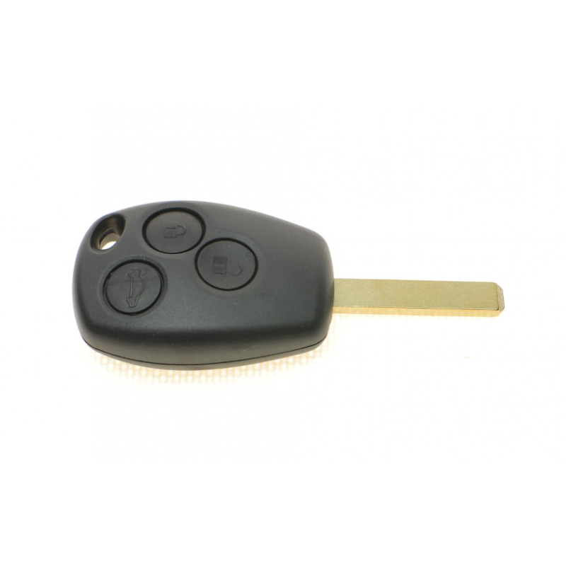 Корпус ключа запалювання (без плати) на три кнопки Renault Kangoo II/Mercedes-Benz Citan 2008- Китай