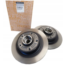 Диски гальмівні (задні) з підшипниками маточини, к-т Renault Fluence/Megane III — Оригінал Франція