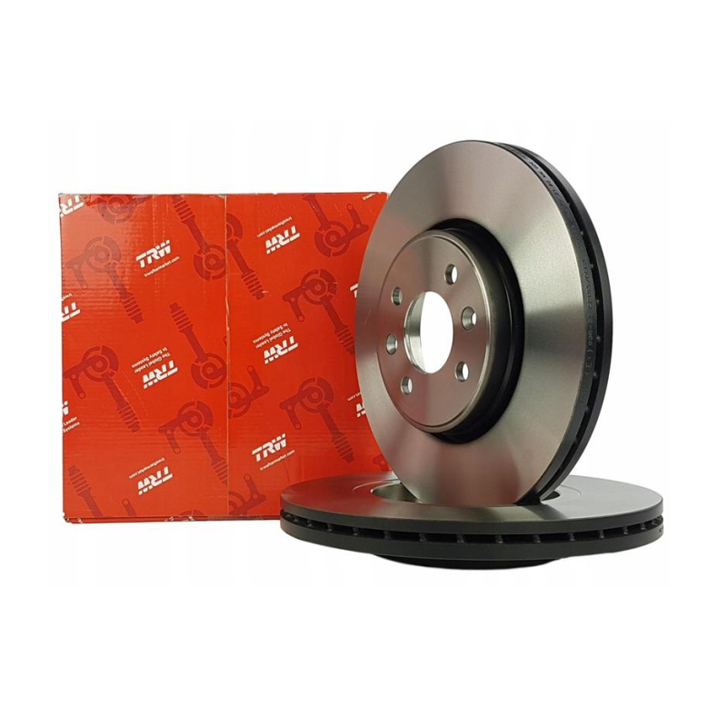 Диск гальмівний (передній) вентильований Renault Megane II 1.5 — 2.0. TRW Німеччина — DF4110