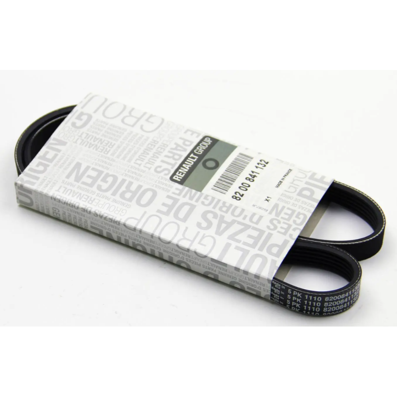 Ремінь навісного обладнання Renault Kangoo I — 1.4i (K7J). Оригінал Франція 8200841132