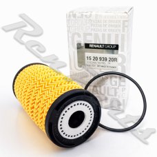 Фільтр масляний Renault Scenic IV - 1.6 dCi (R9M) / 1.7 dCi (R9N). 152093920R Оригінал Renault