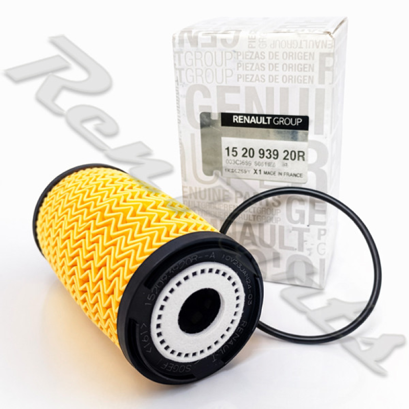 Фільтр масляний Renault Scenic IV - 1.6 dCi (R9M) / 1.7 dCi (R9N). 152093920R Оригінал Renault