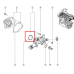 Прокладка корпусу термостата Renault Megane IV 1.5 dCi (K9K) Original 8201627839