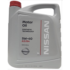 Олива моторна (в двигун) 5W40 5L Оригінал Nissan KE900-90042 — синтетика