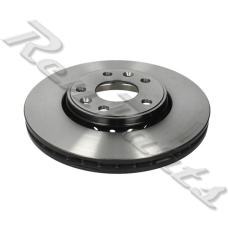 Диск гальмівний (передній) вентильований Renault Scenic III (Grand Scenic 3) TRW Німеччина DF6184