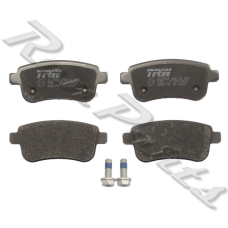 Колодки гальмівні задні (під авторучник) Renault Scenic III (Grand Scenic 3) TRW Німеччина GDB1791