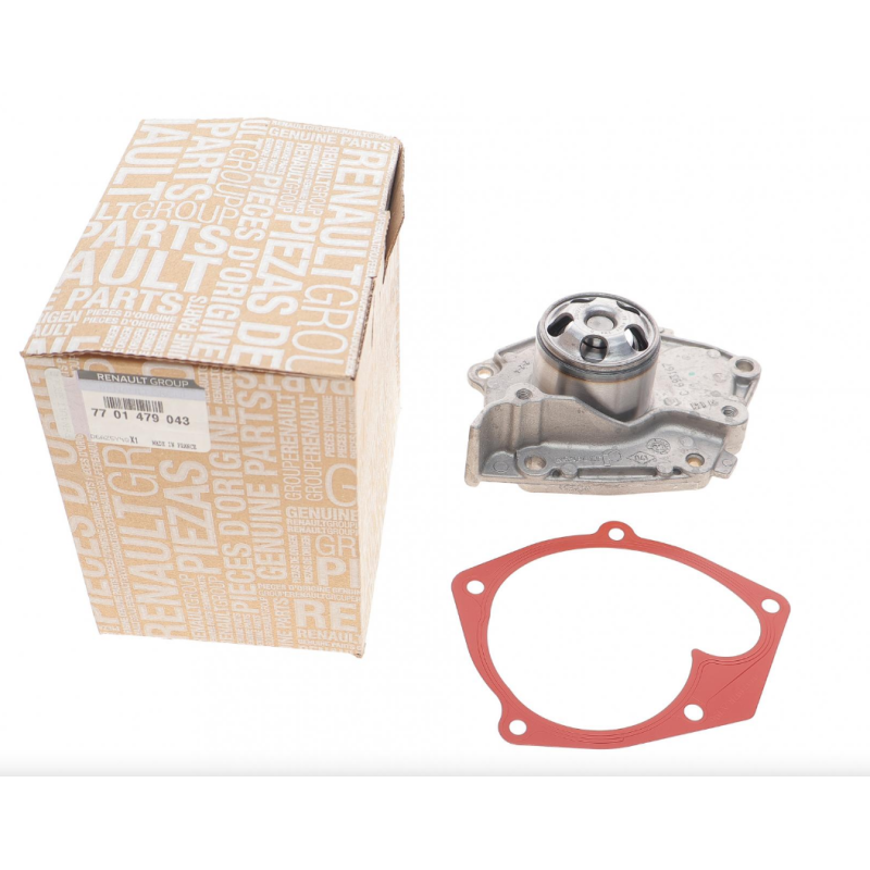 Водяна помпа Renault Megane 2 (Рено Меган 2) — 2.0i (F4R). Оригінал Renault 7701479043