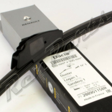 Щітки (двірники) безкаркасні 500/500 мм (комплект 2 шт., кріплення гачок) Renault Duster — 288901158R Оригінал