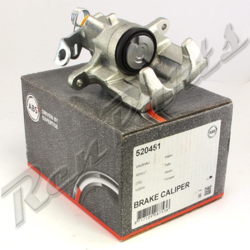 Задній гальмівний супорт (L, лівий) Trafic II (Ріно Трафік 2)/Opel Vivaro — ABS 520451 Голландія