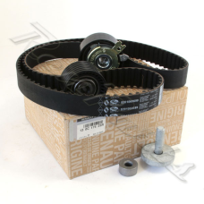 Комплект ременя ГРМ (ремінь + ролики) Renault Scenic III (Рено Сціник 3) 1.6 16V (K4M). Оригинал - 130C17529R