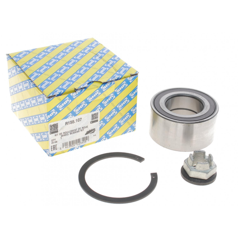 Ступічний підшипник 77x42x39 передній Renault Dokker, Lodgy-1.2i,1.5dci, 1.6i — R155.107 SNR Франція Ступічний підшипник 77x42x39 передній Renault Dokker, Lodgy-1.2i,1.5dci, 1.6i — R155.107 SNR Франція