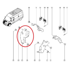 Підкрилок передній правий Renault Master III, Nissan NV400, Opel Movano B — 2.3dci (M9T) 638407725R Оригінал