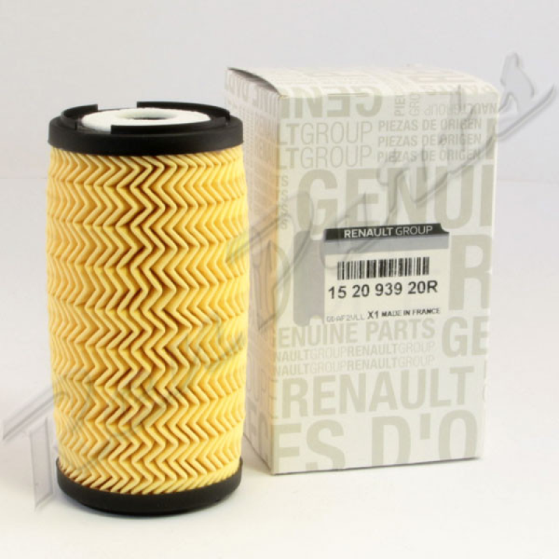 Фільтр оливний Renault Kadjar (Рено Каджар) 2015- 1.6 Dci (R9M) Original 152093920R Oil Filter