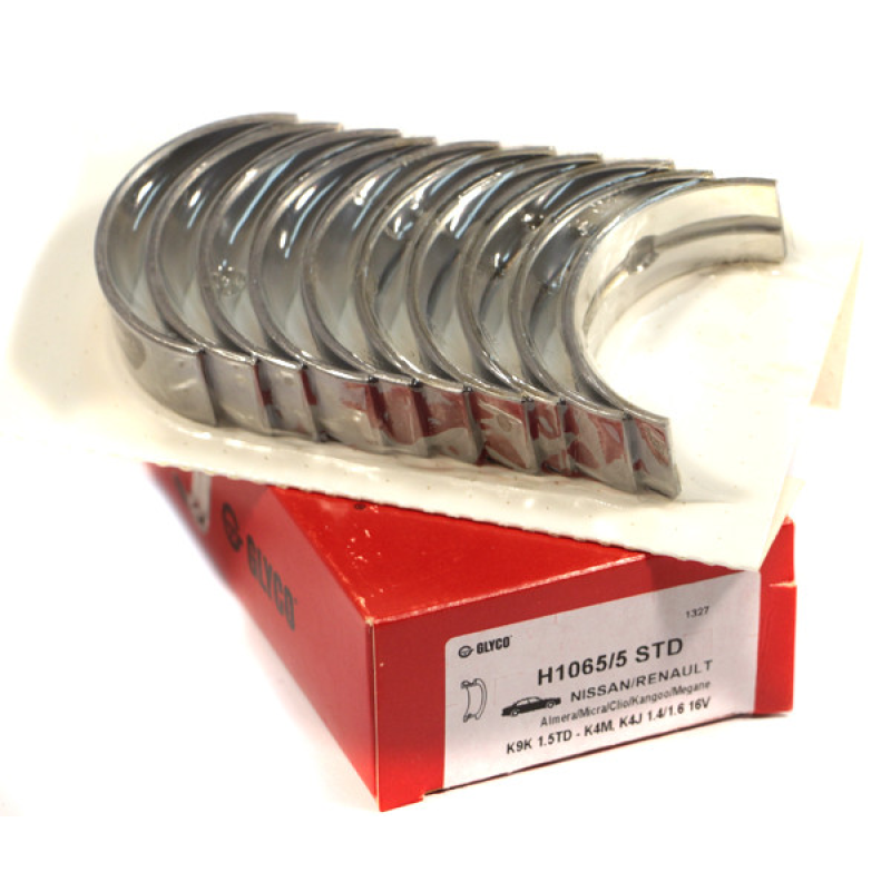 Вкладки корінні Renault Kangoo II — 1.5 Dci (K9K) GLYCO Німеччина — H1065/5 STD (стандарт)
