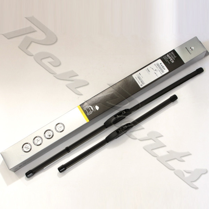 Щітки (двірники) безкаркасні 600/425 мм (комплект 2шт, кріплення гачок) Renault Kadjar - 288901965R Оригінал