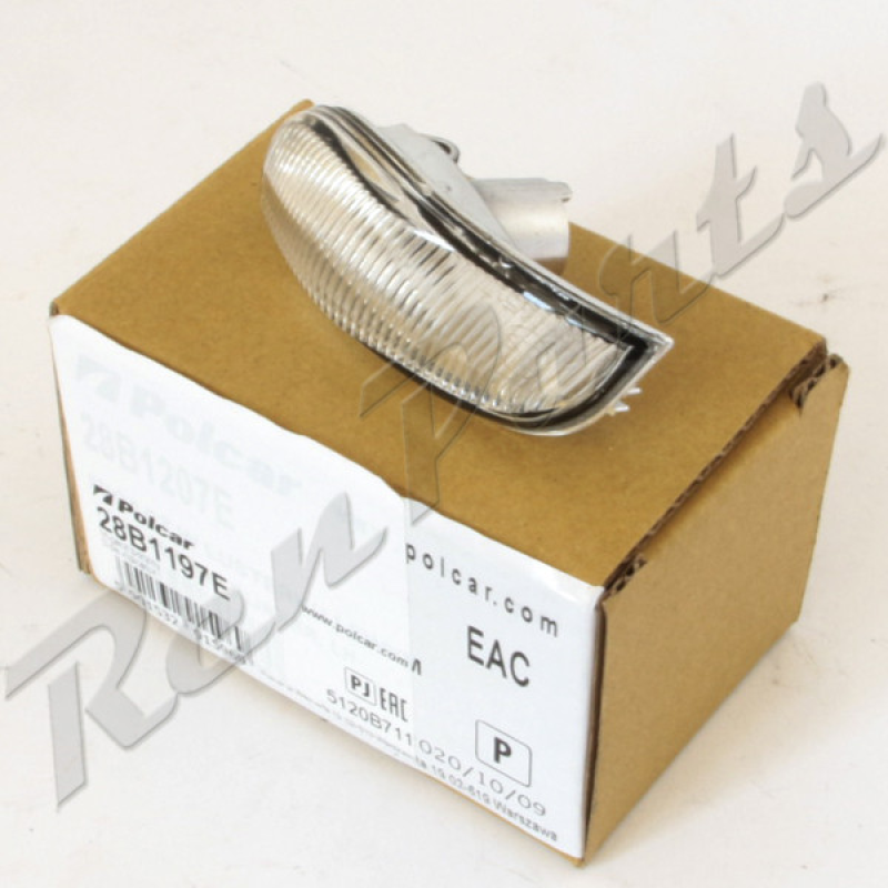 Ліхтар - повторювач повороту дзеркала лівий Renault Sandero II / Logan II 2013 - Виробник Polcar Польща