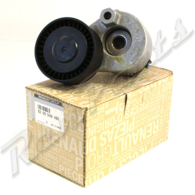 Ролик-натягувач ременя генератора Renault Scenic II 2003-2005р 1.4 i 16V, 1.6 i 16V Оригінал 8200048486 Франція
