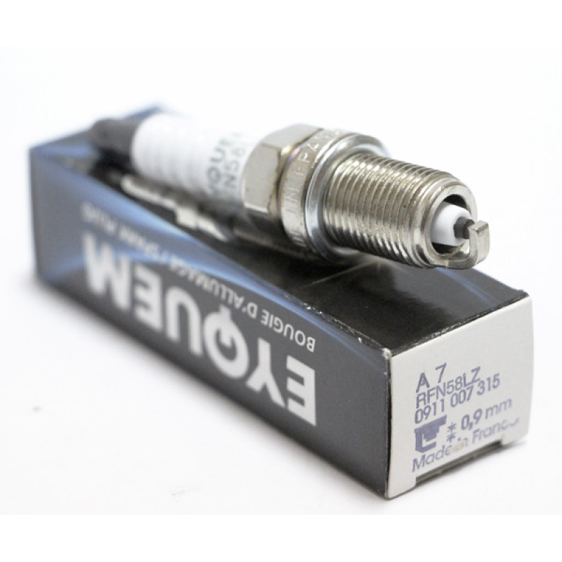 Свічка запалювання (одноконтактна) Renault Megane II (Рено Меган 2). Eyquem Франція — RFN 58 LZ