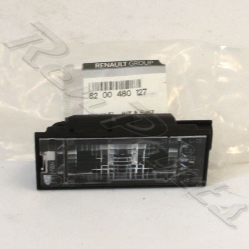 Підсвітка номерного знака Renault Megane II 2012- 8200480127 Оригінал Франція