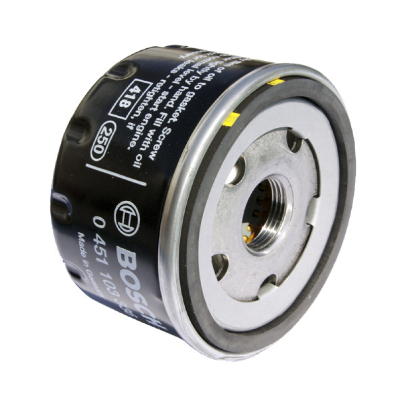 Фільтр оливний Renault Duster — 2.0i 16 V (F4R) 2010- Bosch 0 451 103 336 Німеччина Фільтр оливний Renault Duster — 2.0i 16 V (F4R) 2010- Bosch 0 451 103 336 Німеччина