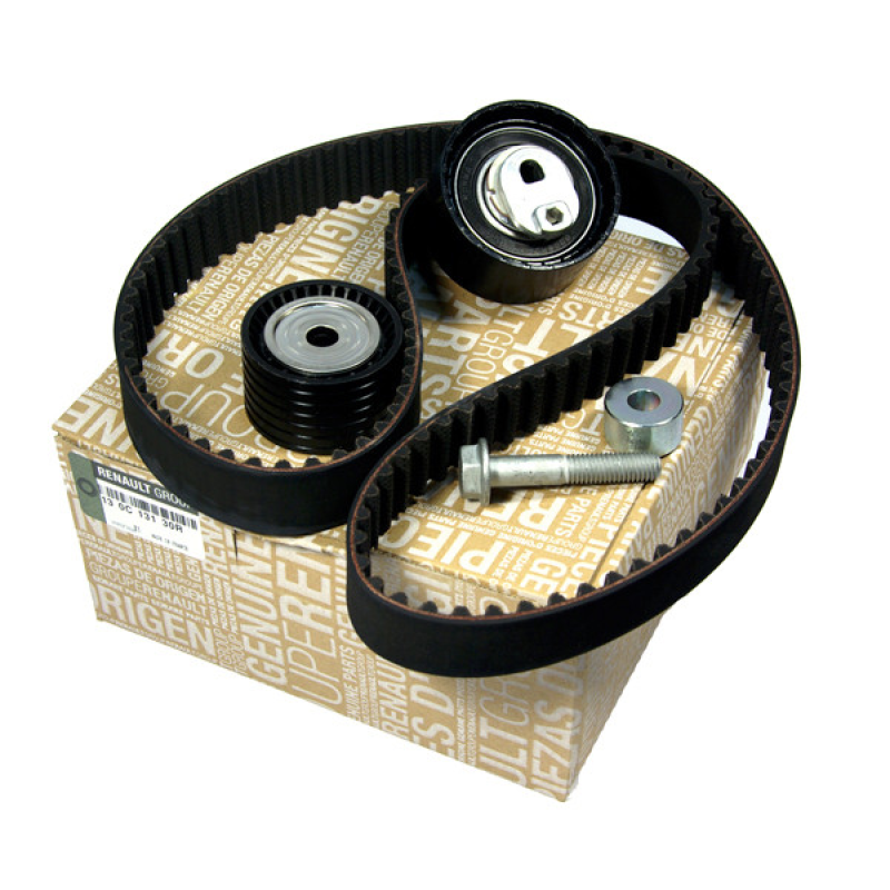 Комплект ГРМ (ремінь + ролики) Renault Megane II — 2.0i 16V (F4R). Оригінал Renault - 130C13130R