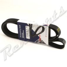 Ремінь генератора 7-ми струмковий Renault Laguna 3 (Ріно Лагуна) 2.0 Dci (M9R) — 7pk1705 Hutchinson