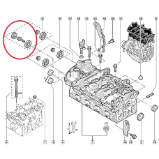 Сальник 34x47x6 впускного розпочила Renault Megane II — 2.0i 16V Victor Reinz 81-38627-00 Німеччина